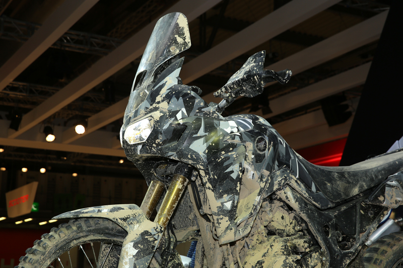 Illustration for article titled 2015 Honda Africa Twin: Finally An ADV Bike Built For Dirt